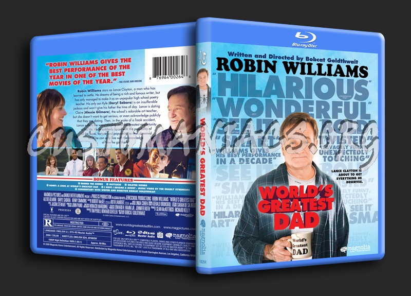 World's Greatest Dad blu-ray cover
