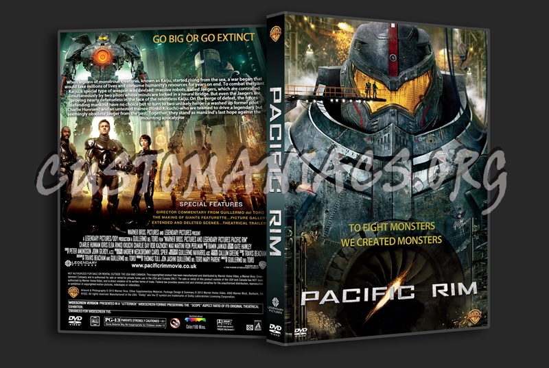 Pacific Rim dvd cover