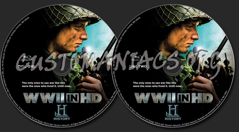 WWII in HD blu-ray label