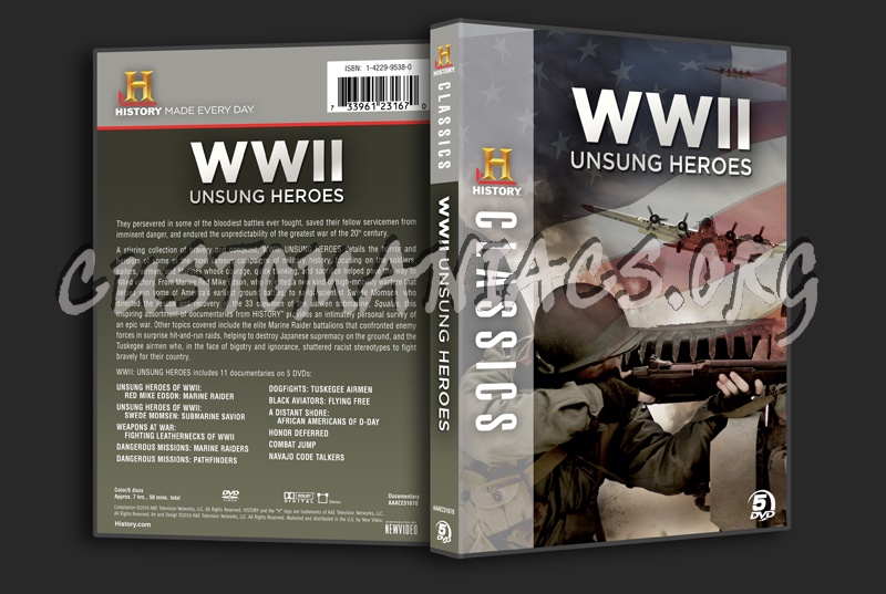 WWII Unsung Heroes dvd cover