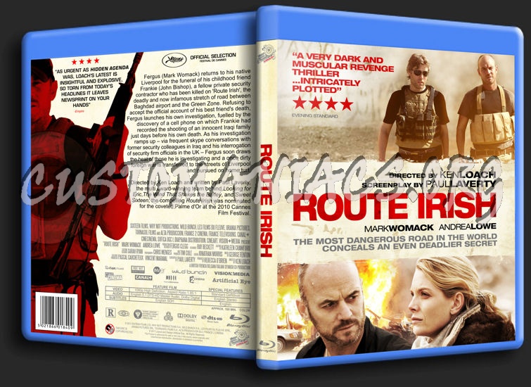 Route Irish blu-ray cover