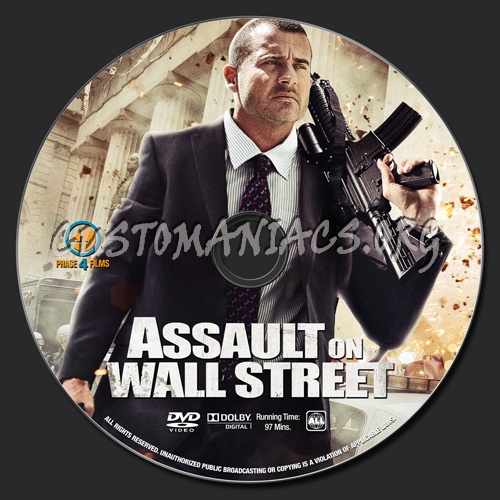 Assault On Wall Street dvd label