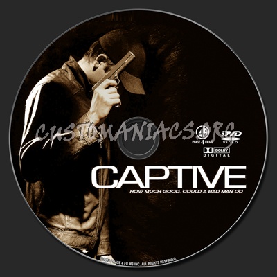 Captive dvd label