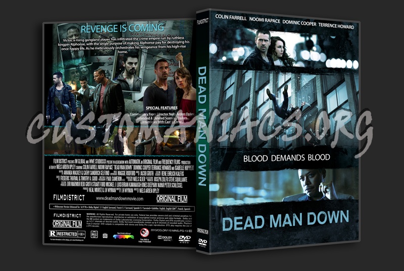 Dead Man Down dvd cover