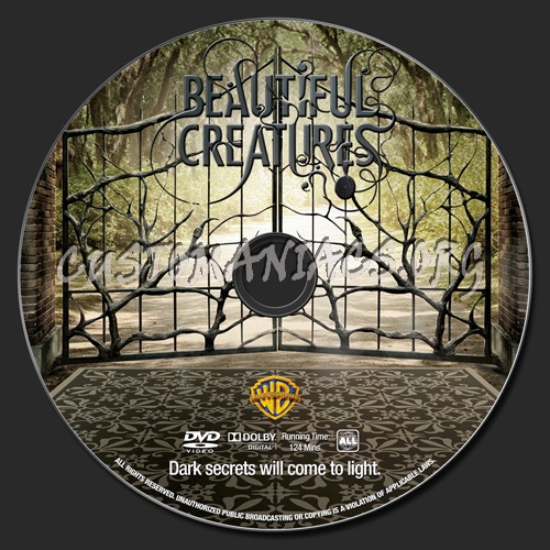 Beautiful Creatures dvd label