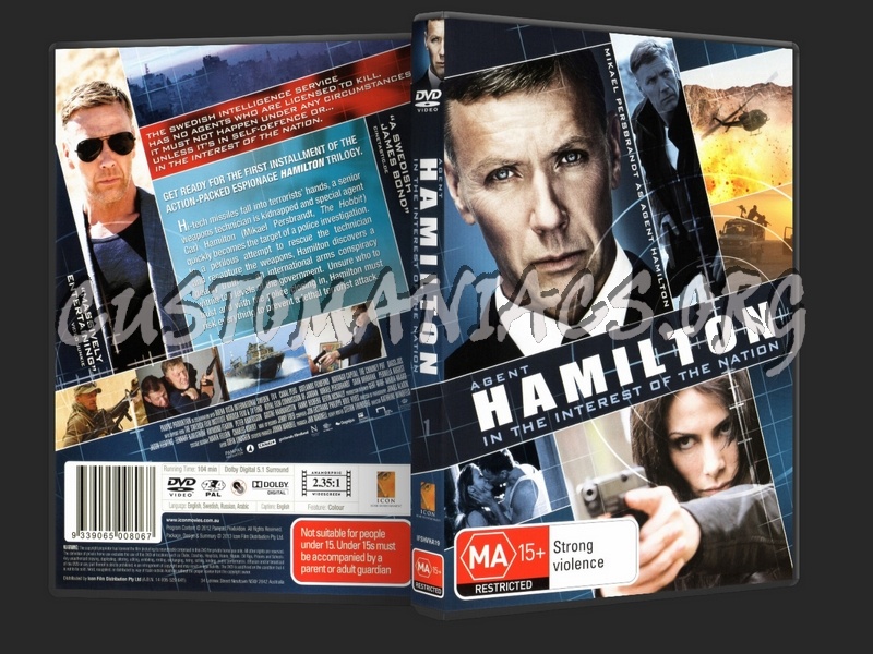 Agent Hamilton In The Interest of The Nation dvd cover