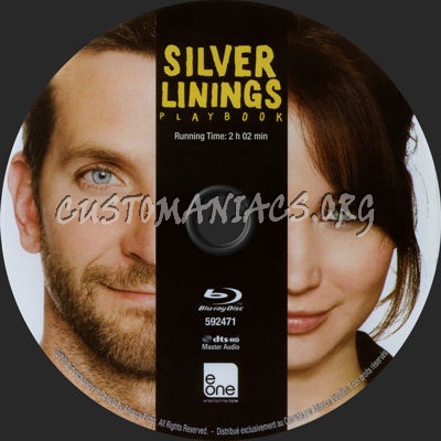 Silver Linings Playbook blu-ray label