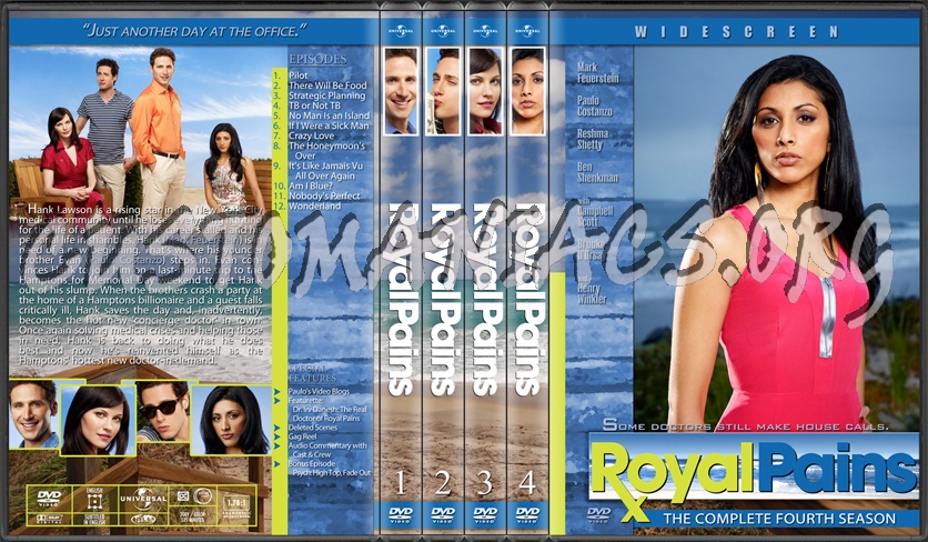 Royal Pains dvd cover