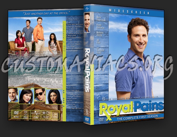 Royal Pains dvd cover