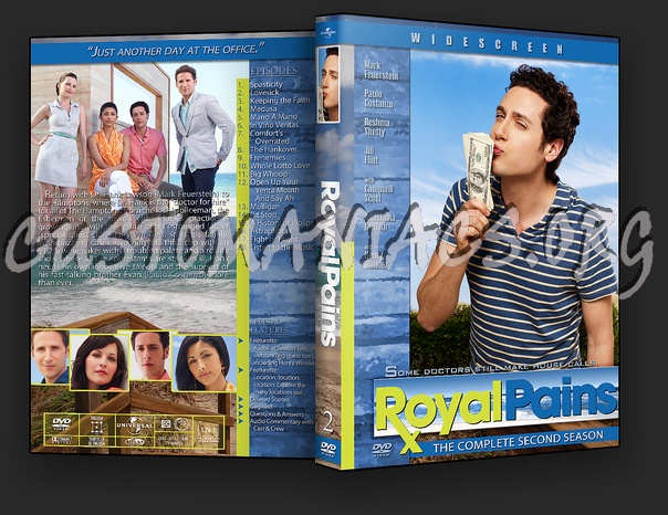 Royal Pains dvd cover