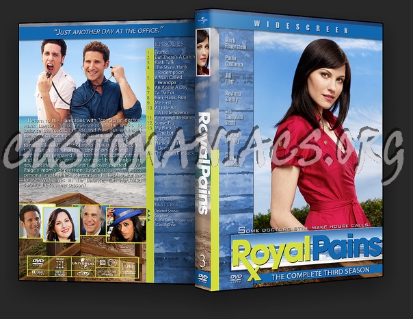 Royal Pains dvd cover