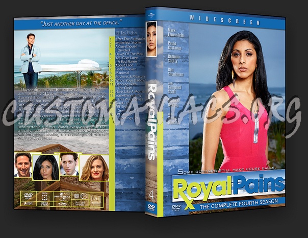 Royal Pains dvd cover