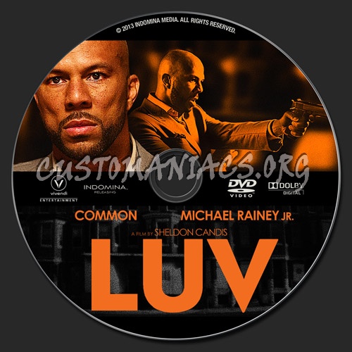 Luv dvd label