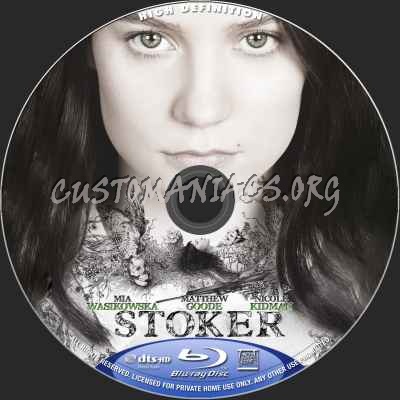 Stoker blu-ray label