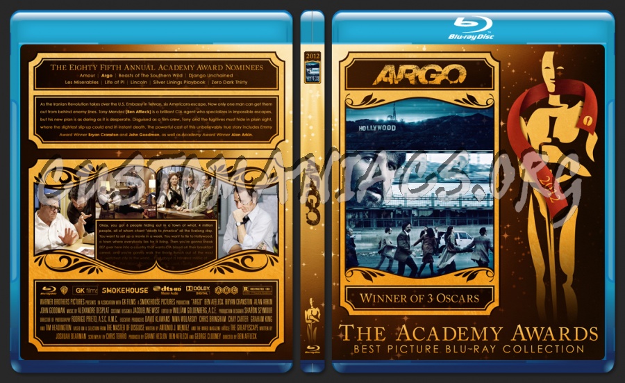 Argo - 2012 - Academy Awards Collection blu-ray cover