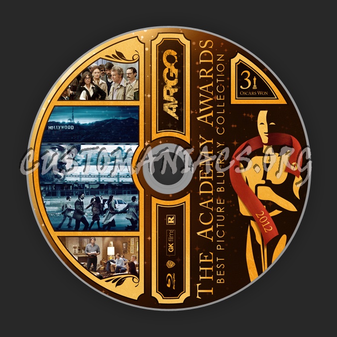 Argo - 2012 - Academy Awards Collection blu-ray label