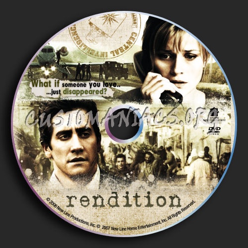 Rendition dvd label