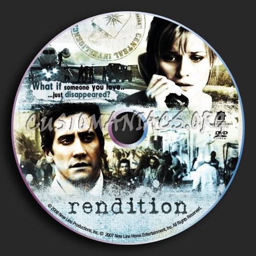 Rendition dvd label