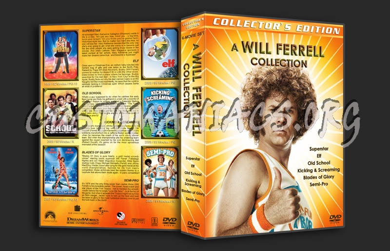 Will Ferrell Collection dvd cover