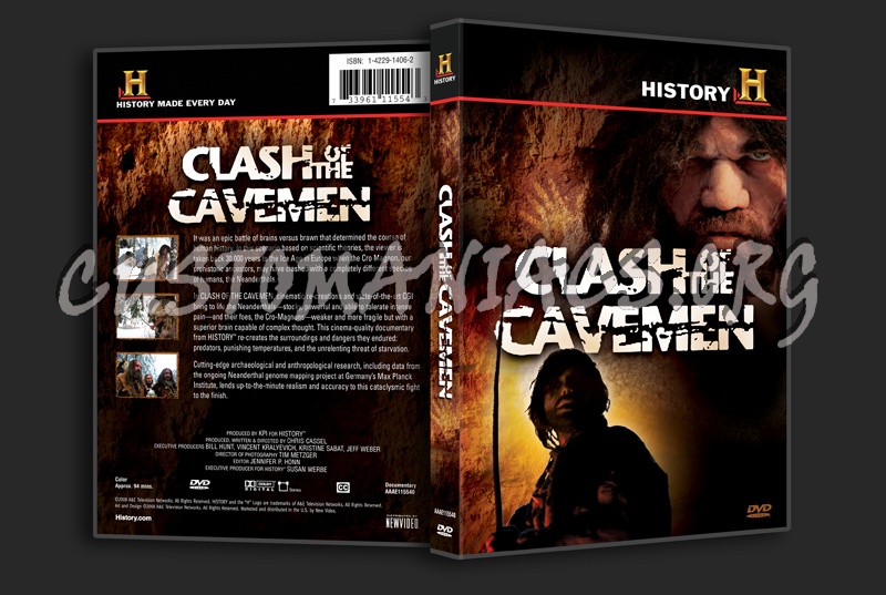 Clash of the Cavemen dvd cover