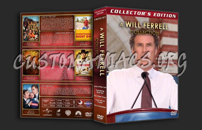 Will Ferrell Collection dvd cover