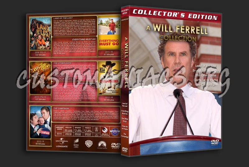 Will Ferrell Collection dvd cover