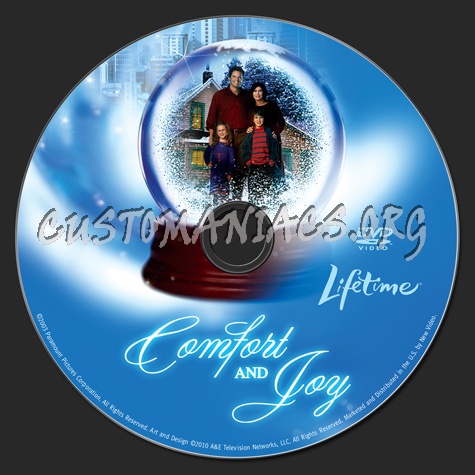 Comfort and Joy dvd label