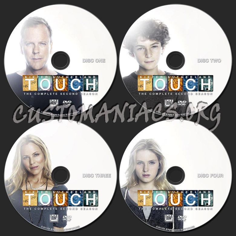 Touch Season 2 dvd label