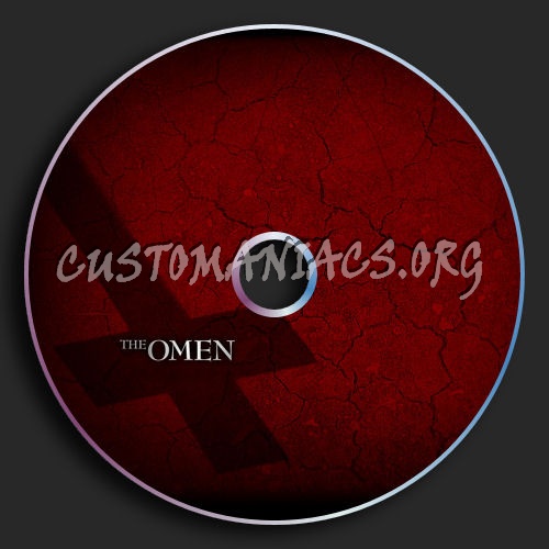 The Omen dvd label