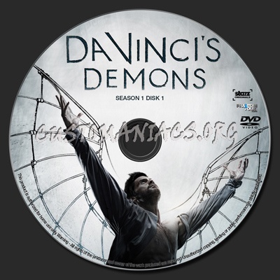 Da Vinci's Demons dvd label