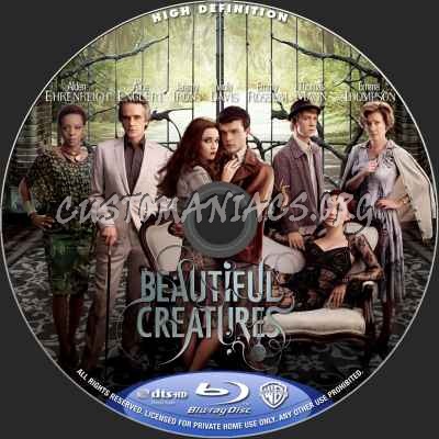 Beautiful Creatures blu-ray label