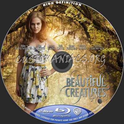 Beautiful Creatures blu-ray label