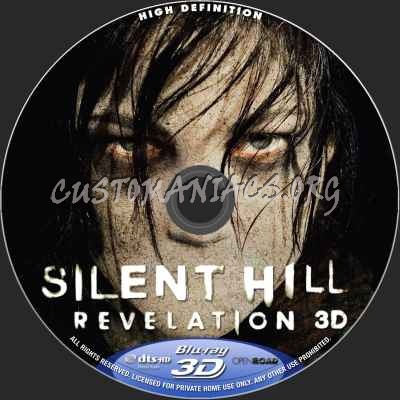 Silent Hill: Revelation (2D+3D) blu-ray label