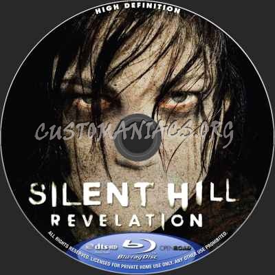 Silent Hill: Revelation (2D+3D) blu-ray label