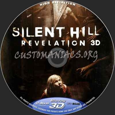 Silent Hill: Revelation (2D+3D) blu-ray label