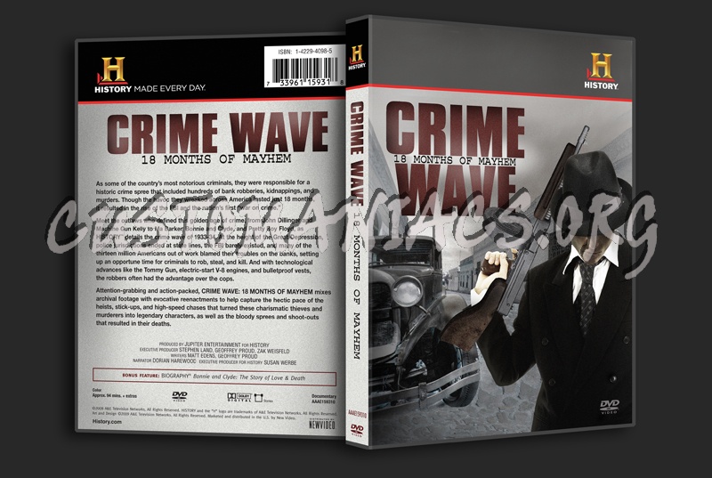 Crime Wave 18 Months of Mayhem dvd cover