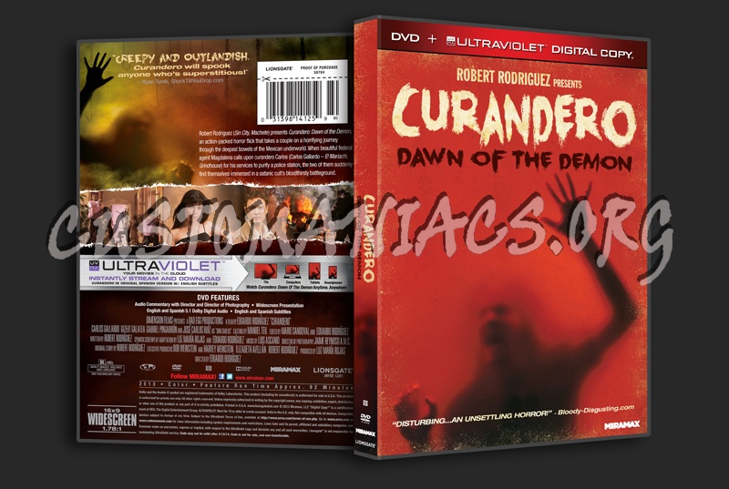 Curandero Dawn of the Demon dvd cover