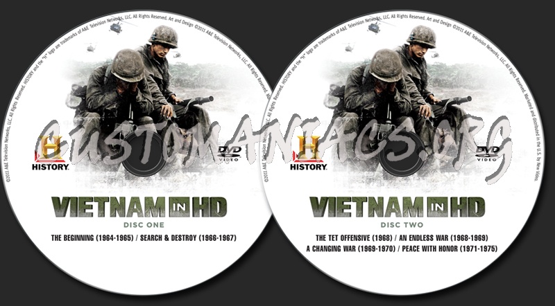 Vietnam in HD dvd label