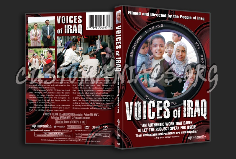 Voices of Iraq dvd cover