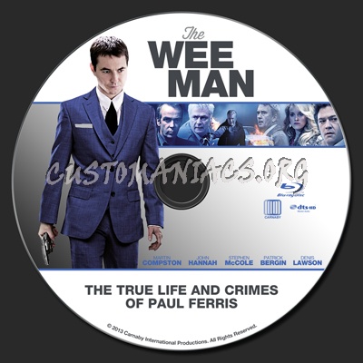 The Wee Man blu-ray label