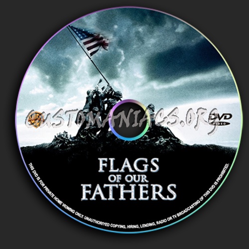 Flags Of Our Fathers dvd label