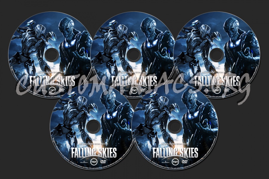 Falling Skies Season 3 dvd label