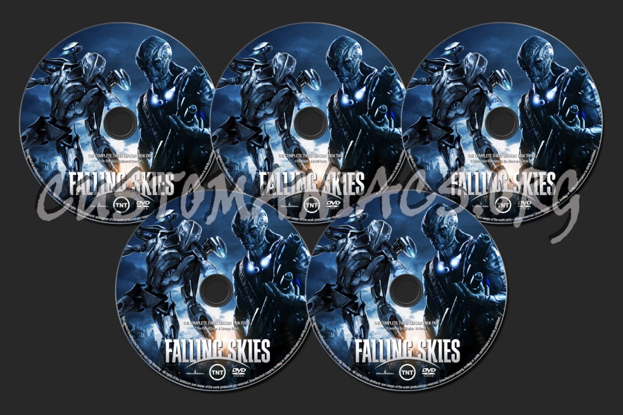 Falling Skies Season 3 dvd label