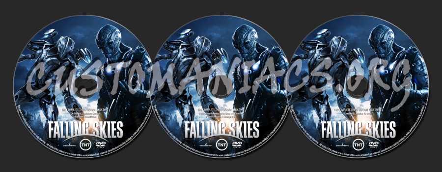 Falling Skies Season 3 dvd label