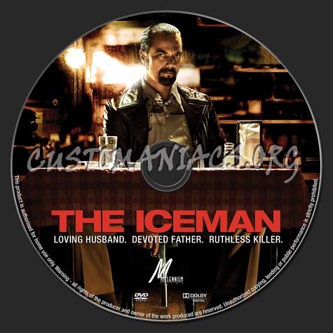 The Iceman dvd label