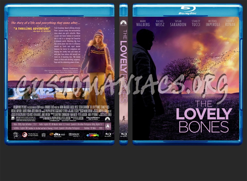 The Lovely Bones blu-ray cover