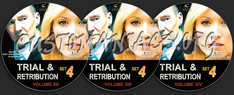 Trial & Retribution: Set 4 dvd label