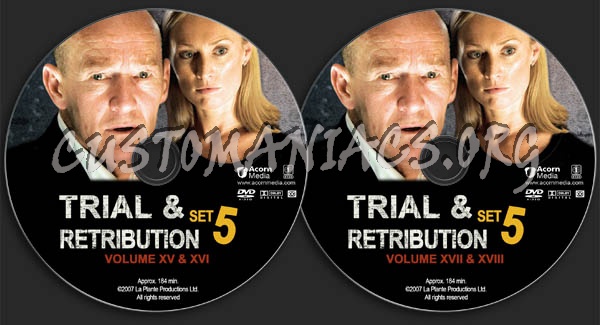 Trial & Retribution: Set 5 dvd label