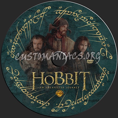 The Hobbit dvd label