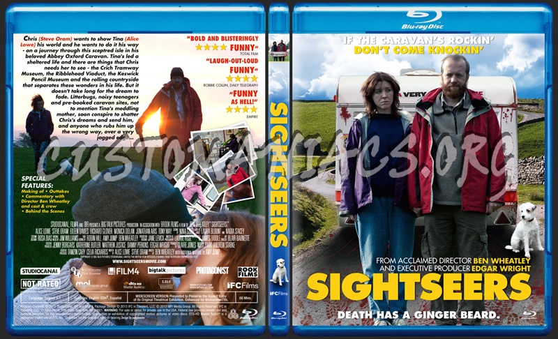 Sightseers blu-ray cover